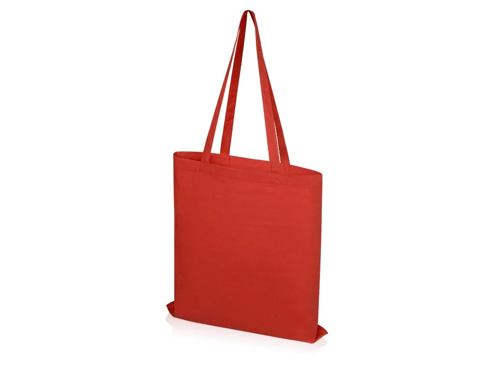 Сумка из хлопка Carryme 105 105 г/м2 красный - фото 2