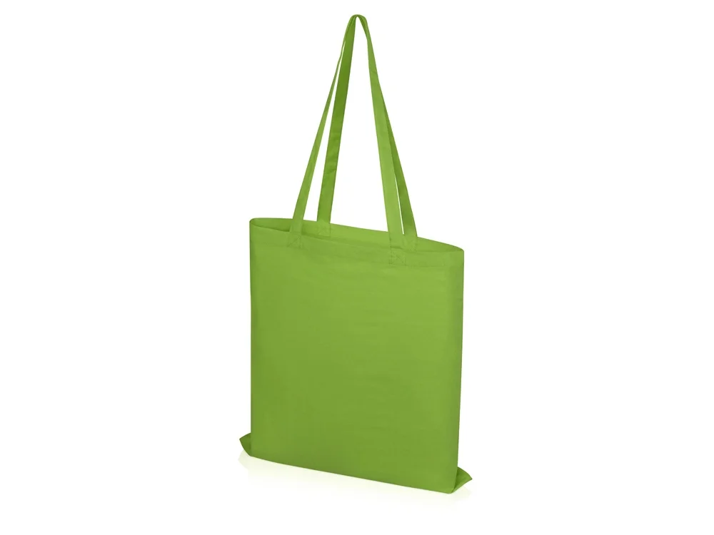 Сумка из хлопка Carryme 105 105 г/м2 зеленое яблоко - фото 2