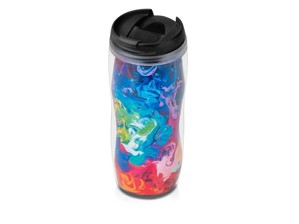 Термокружка «Mony», прозрачный/черный, 400 мл - фото 2