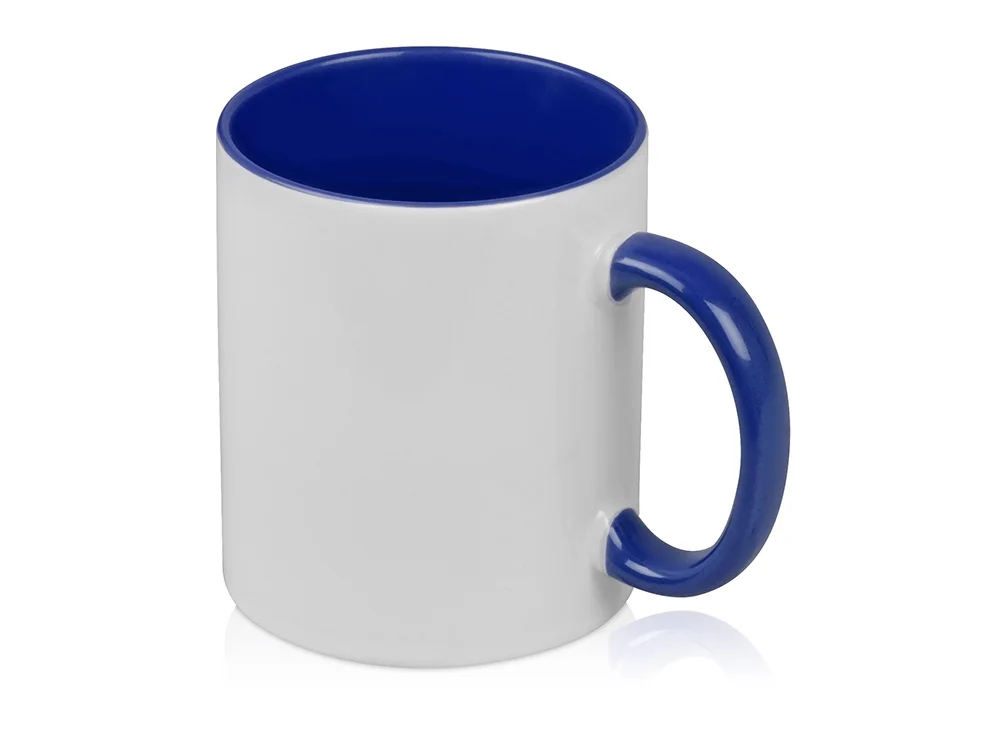 Кружка Sublime Color для сублимации белый/синий 320 мл