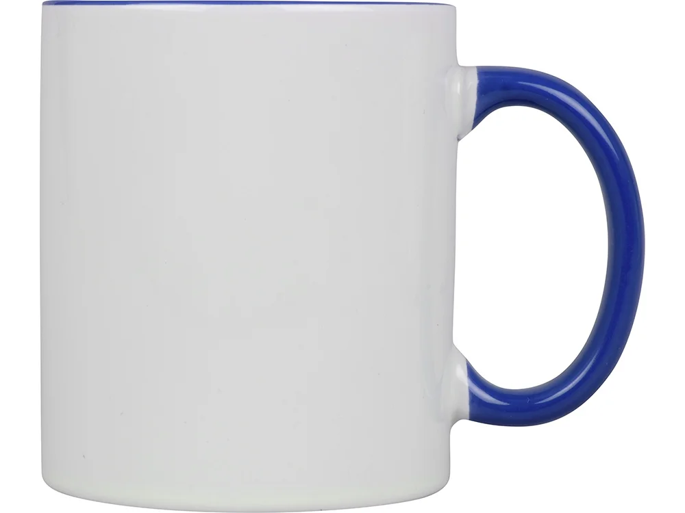 Кружка Sublime Color для сублимации белый/синий 320 мл - фото 2