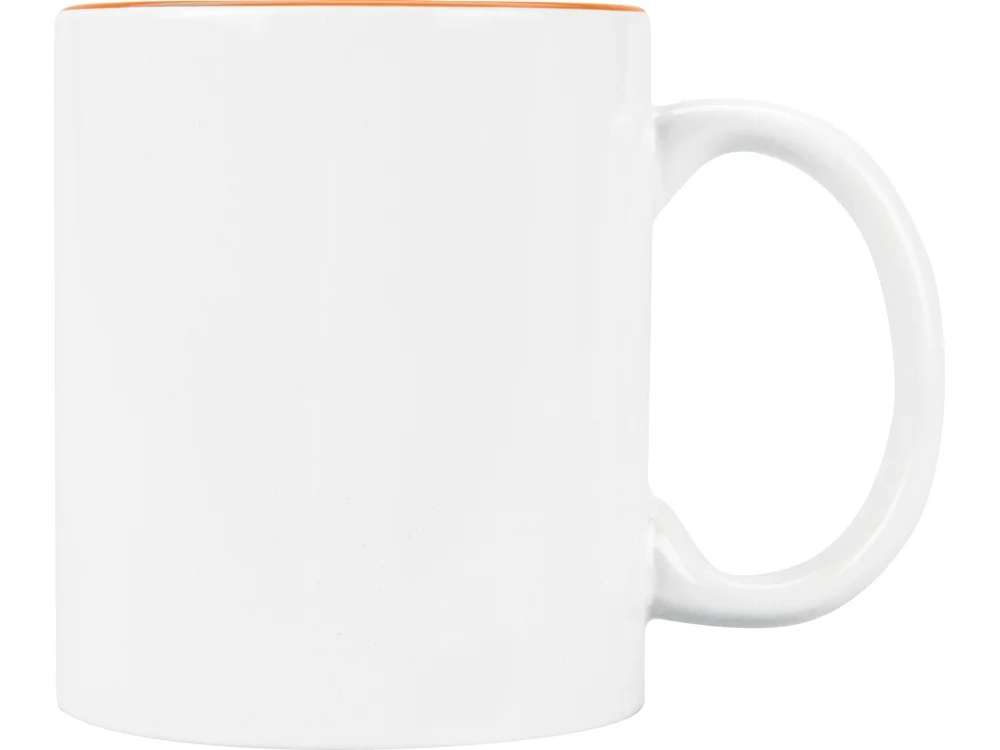 Кружка Gain белый/оранжевый 320 мл - фото 2