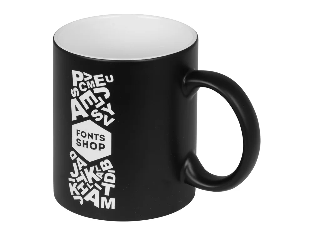 Кружка с покрытием для гравировки «Subcolor BLK» - фото 1