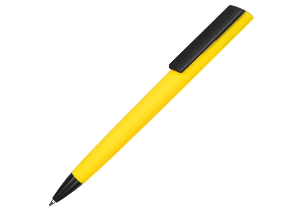 Ручка пластиковая soft-touch шариковая Taper - фото 8