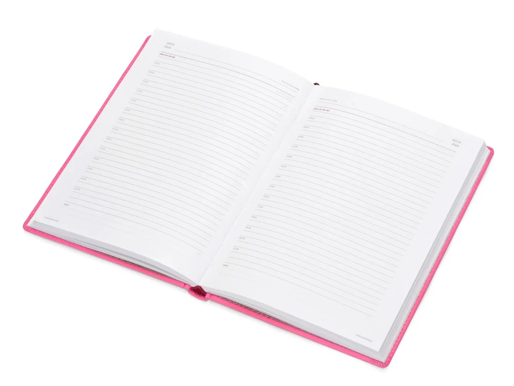 Ежедневник недатированный А5 Velvet розовый A5 - фото 2