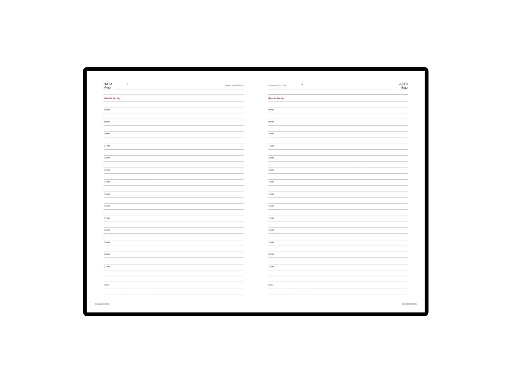 Ежедневник недатированный А5 Velvet небесно-голубой A5 - фото 2