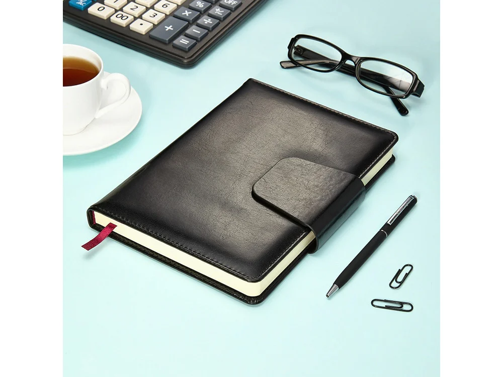 Ежедневник недатированный А5 «Prestige», черный - фото 5