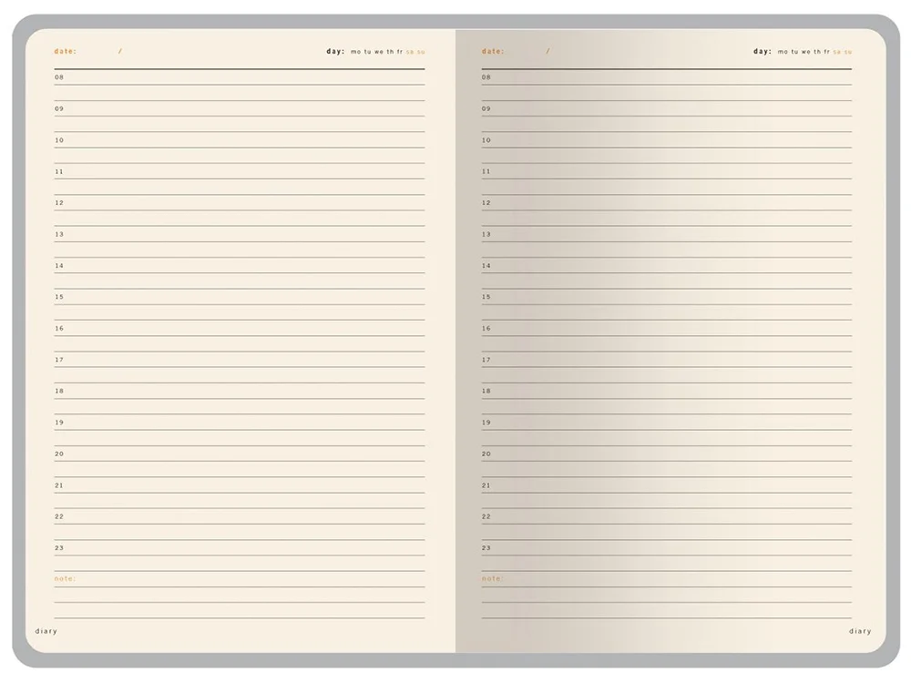 Ежедневник недатированный А5 «Prestige», темно-коричневый - фото 2