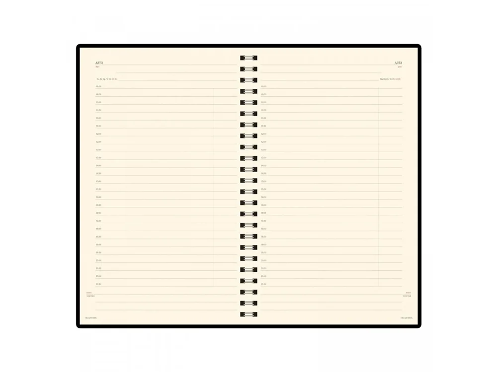 Ежедневник недатированный А5 Milano серый - фото 3