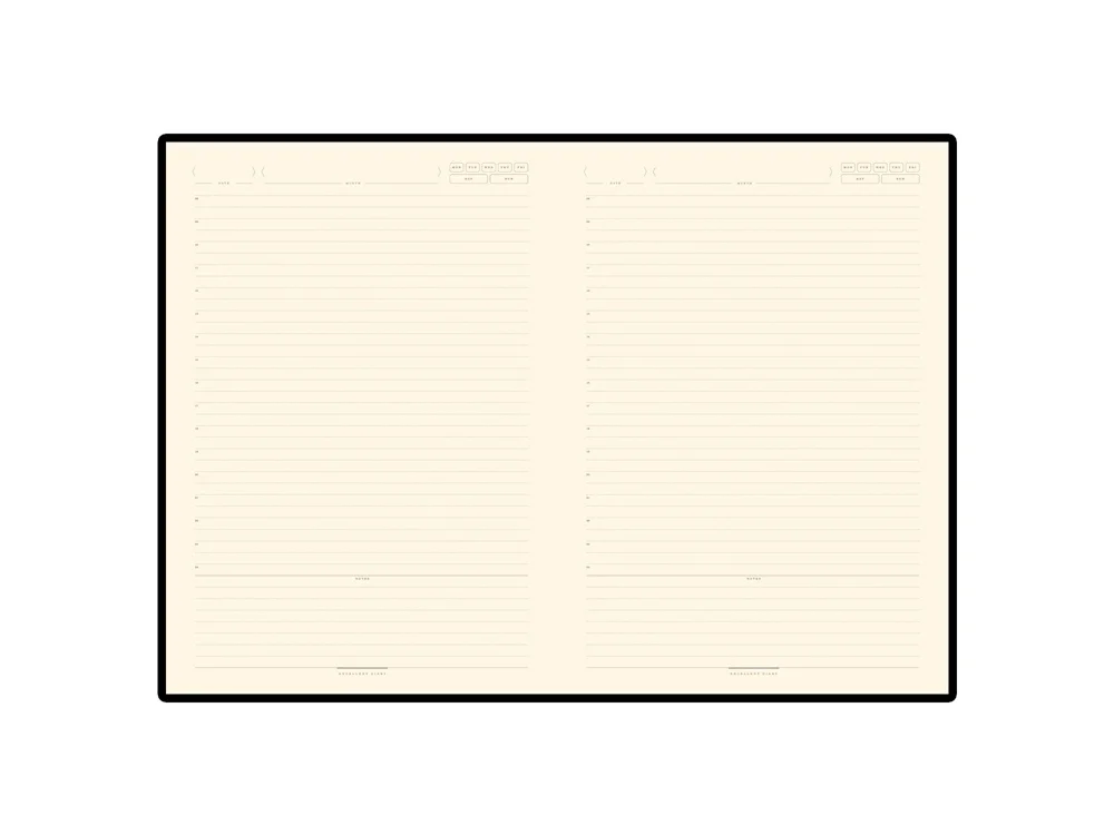 Ежедневник недатированный В5 Leggenda оранжевый - фото 2