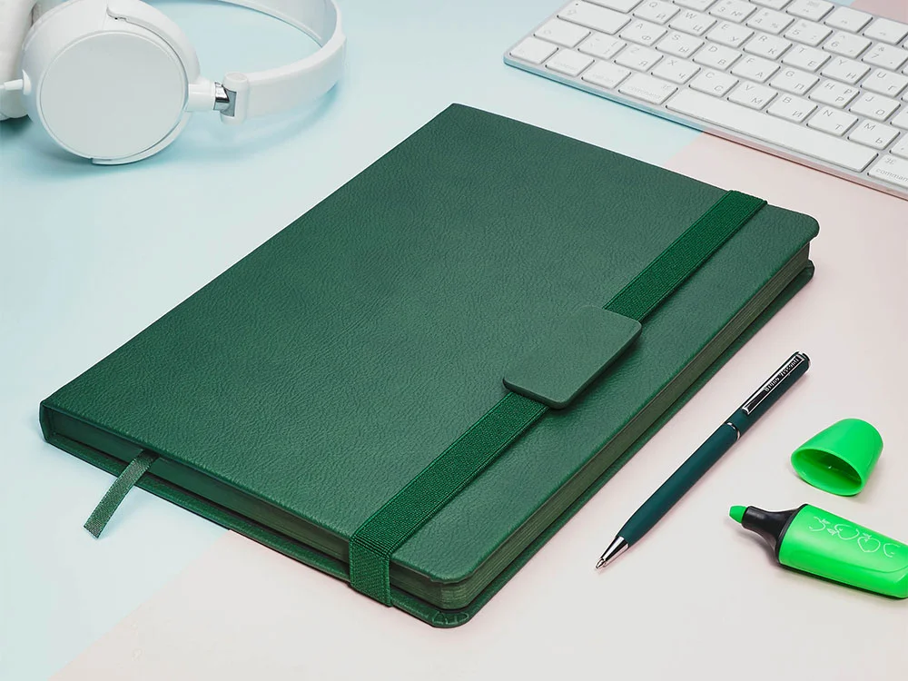 Ежедневник недатированный В5 «Leggenda», зеленый - фото 5