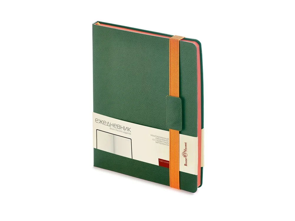 Ежедневник недатированный В5 «Leggenda», зеленый - фото 6