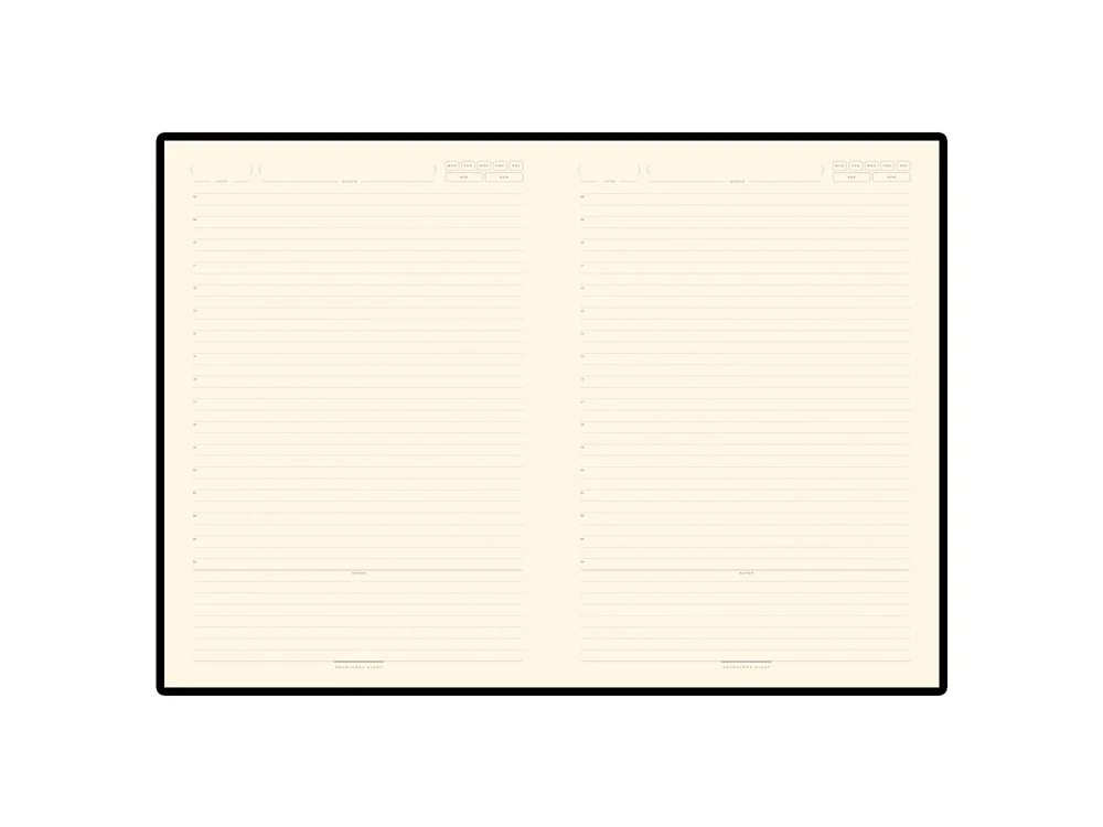 Ежедневник недатированный B5 «Leggenda», коричневый, В5 - фото 2