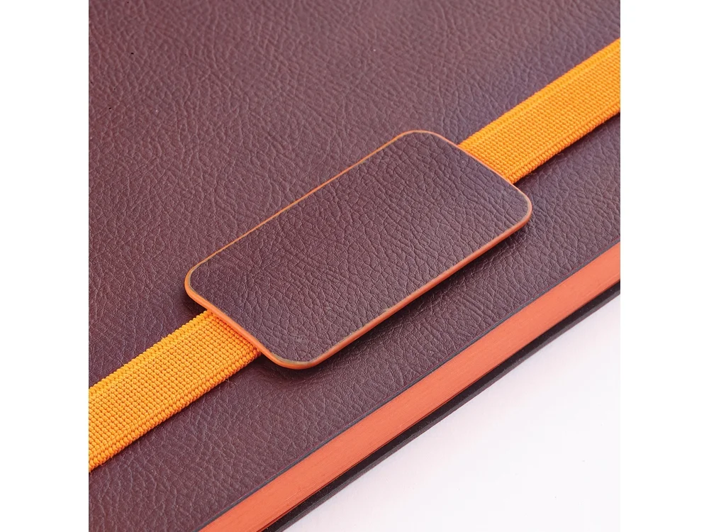 Ежедневник недатированный B5 «Leggenda», коричневый, В5 - фото 4