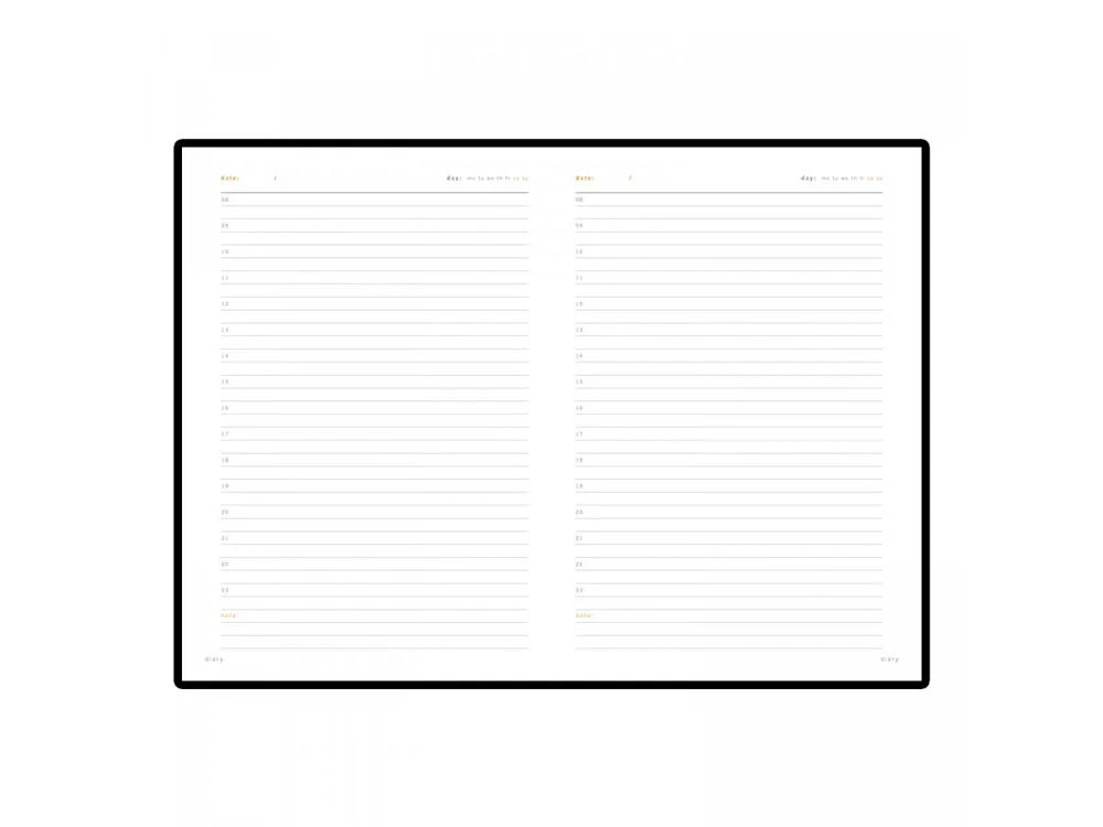 Ежедневник недатированный А5 «Polo», оранжевый - фото 3