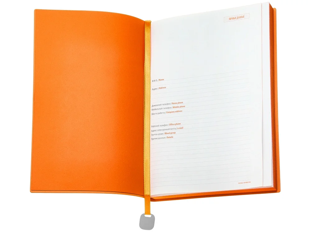 Ежедневник недатированный А5 Mercury темно-синий - фото 4