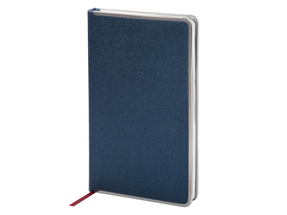 Ежедневник недатированный А5 «Bridge», синий/серебристый - фото 2