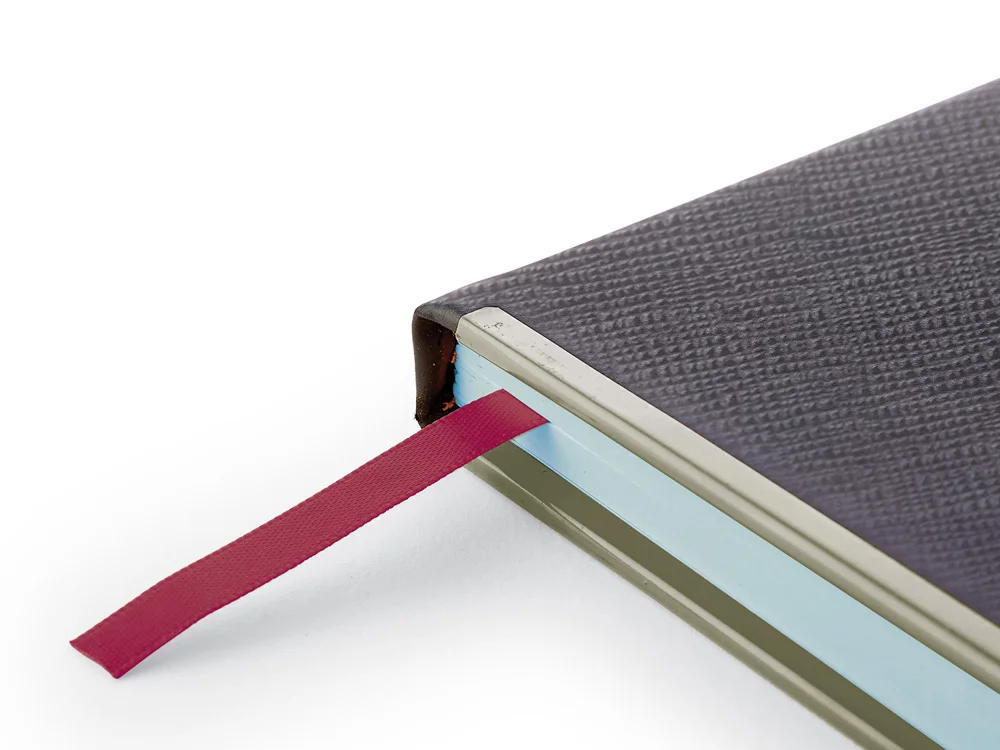 Ежедневник недатированный А5 «Bridge», черный/серебристый - фото 2