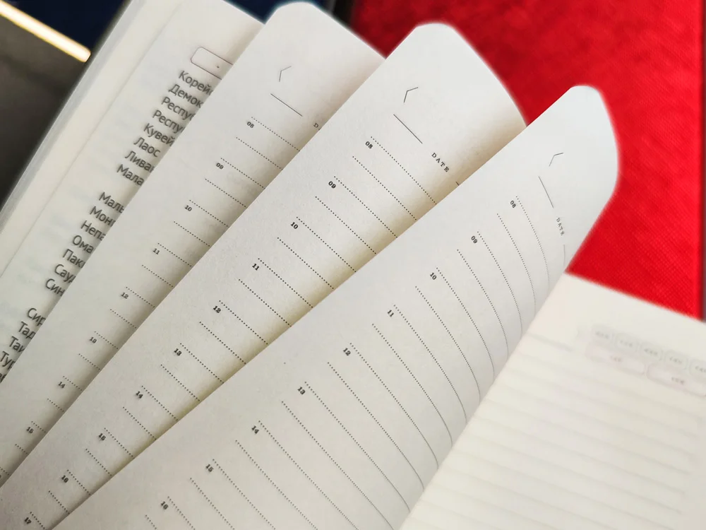 Ежедневник недатированный А5 «Bridge», черный/серебристый - фото 4