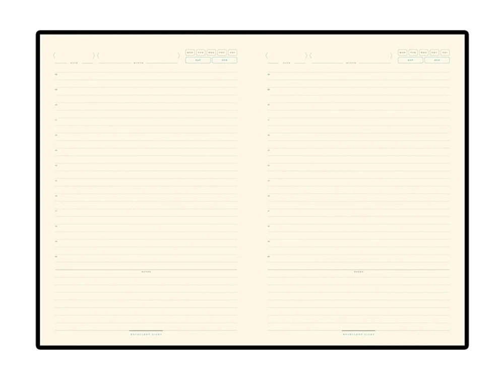 Ежедневник недатированный А5 Bridge бордовый/серебристый - фото 2