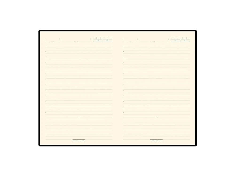 Ежедневник недатированный А5 «Bridge», коричневый/золотистый - фото 2