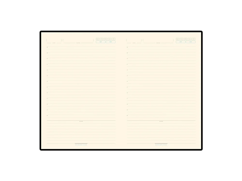 Ежедневник недатированный А5 Chelsea коричневый/золотистый - фото 8