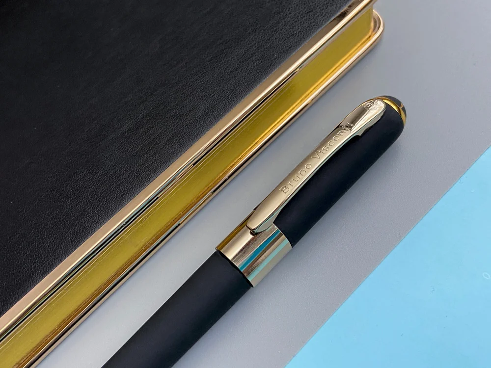 Ежедневник недатированный A5 «Chelsea», черный/золотистый - фото 6