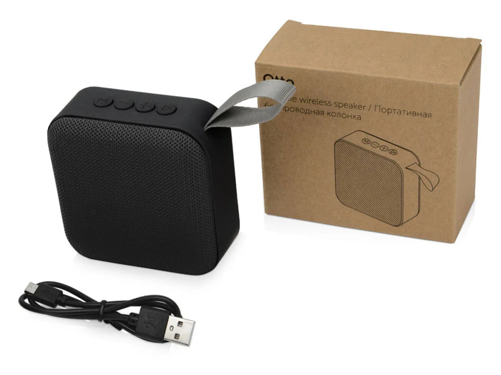 Портативная колонка Otto черный - фото 7