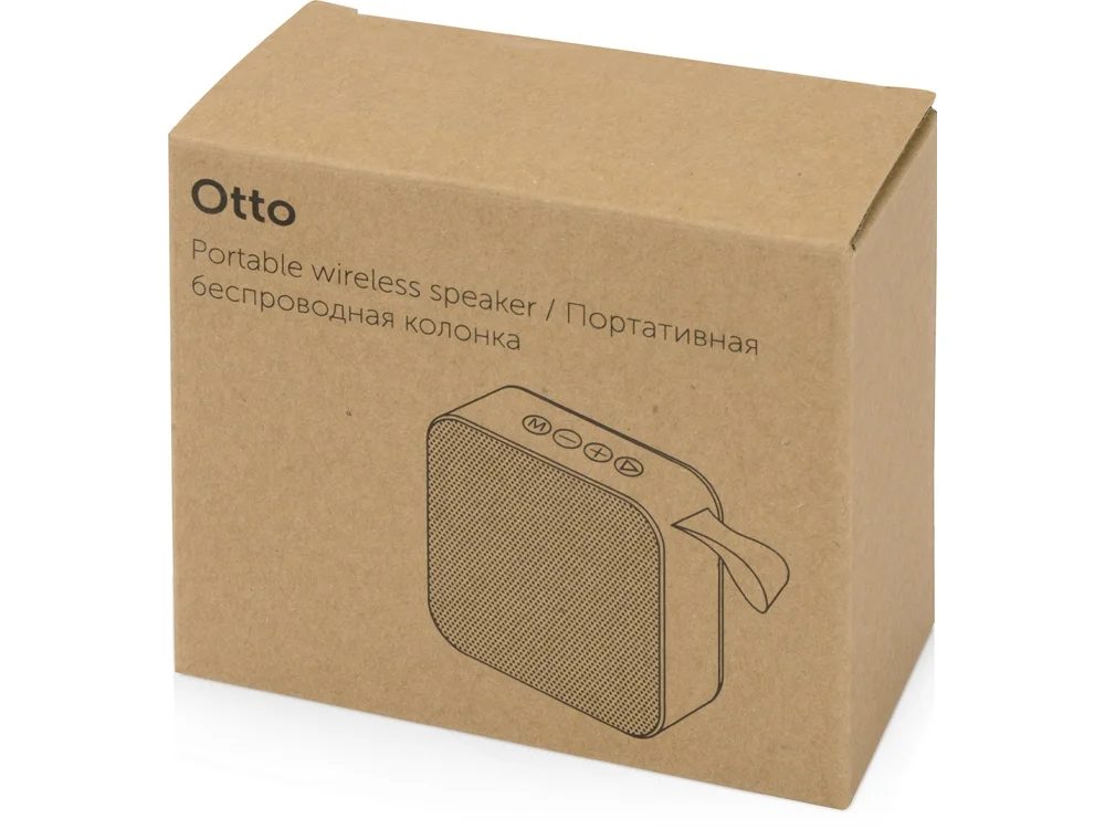 Портативная колонка Otto черный - фото 8