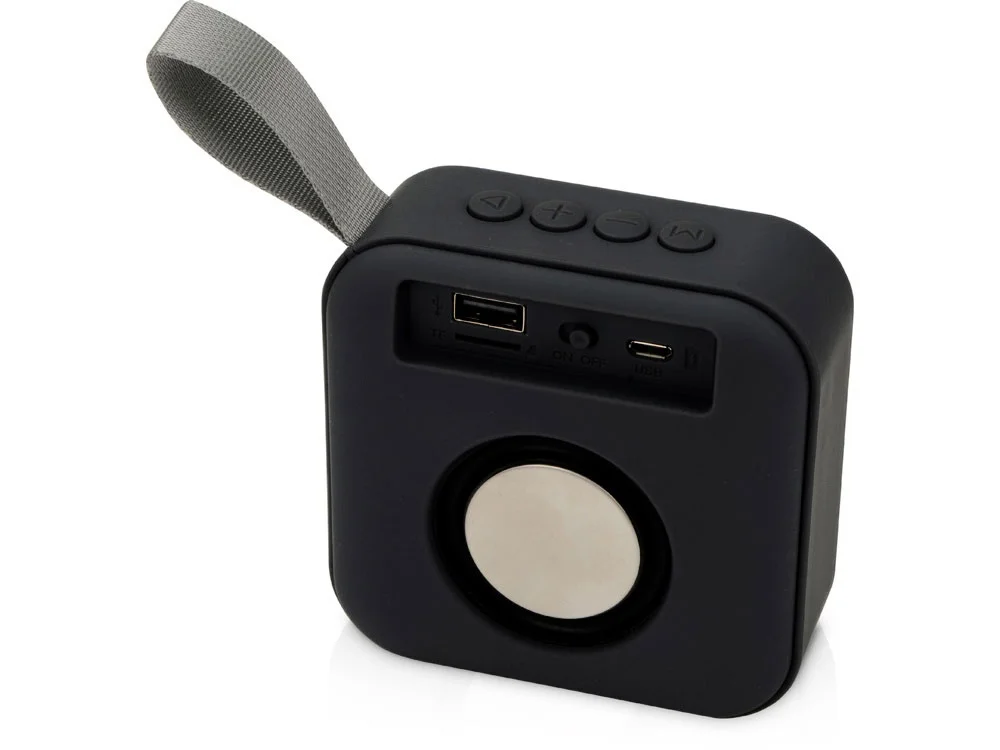 Портативная колонка Otto оранжевый/черный - фото 2