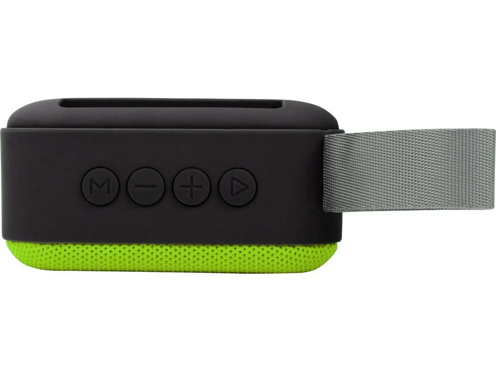 Портативная колонка «Otto», зеленое яблоко/черный - фото 4