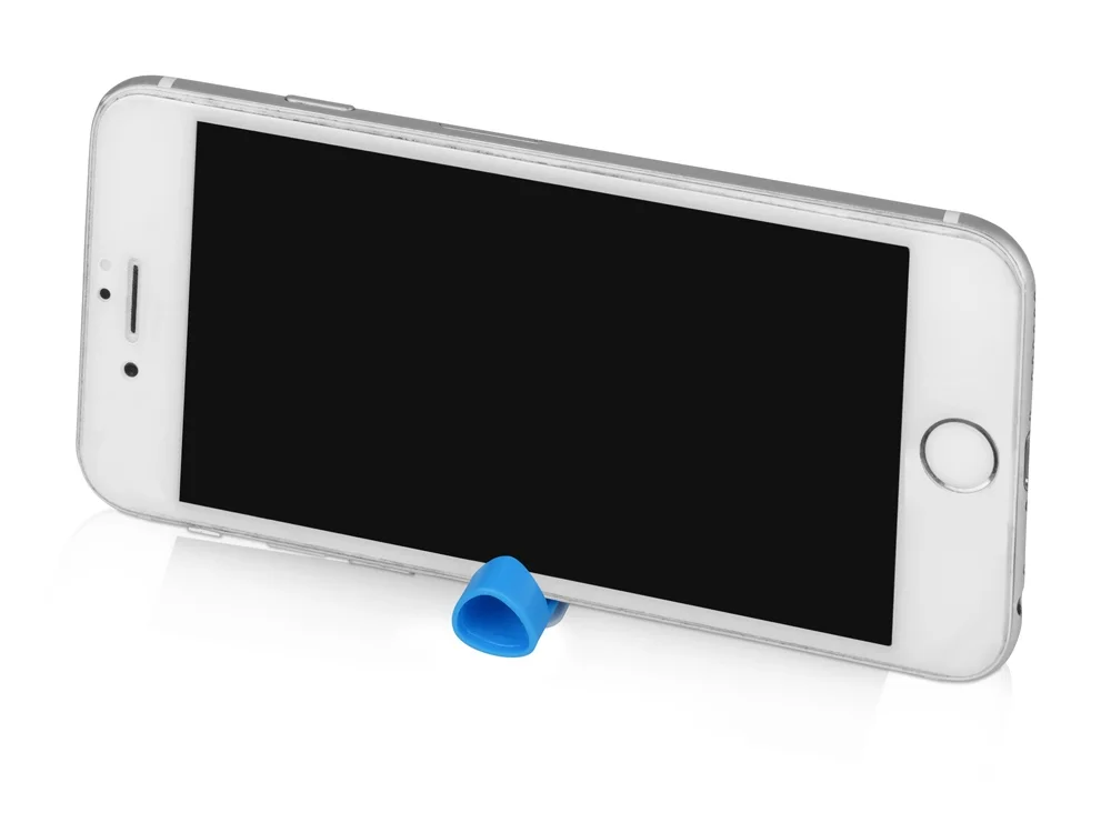 Ручка-подставка пластиковая шариковая трехгранная Nook голубой - фото 6