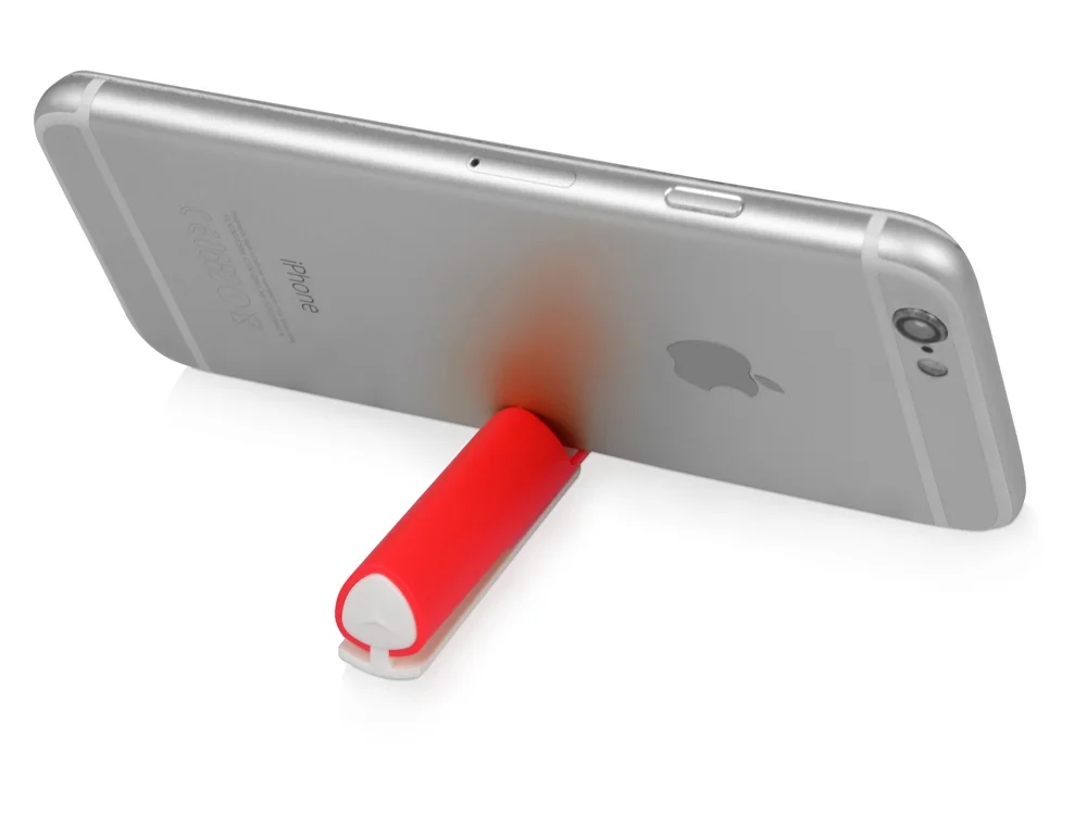 Ручка-подставка пластиковая шариковая трехгранная Nook красный - фото 7