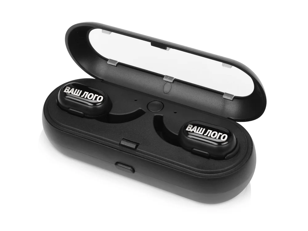 Беспроводные наушники Pals с зарядным чехлом черный - фото 11