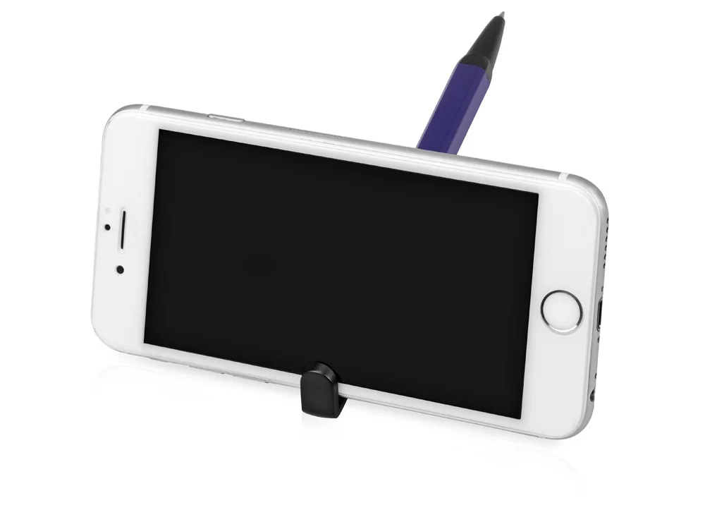 Ручка-подставка металлическая Кипер Q синий/черный - фото 2