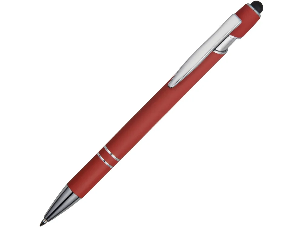Ручка-стилус металлическая шариковая Sway soft-touch - фото 3