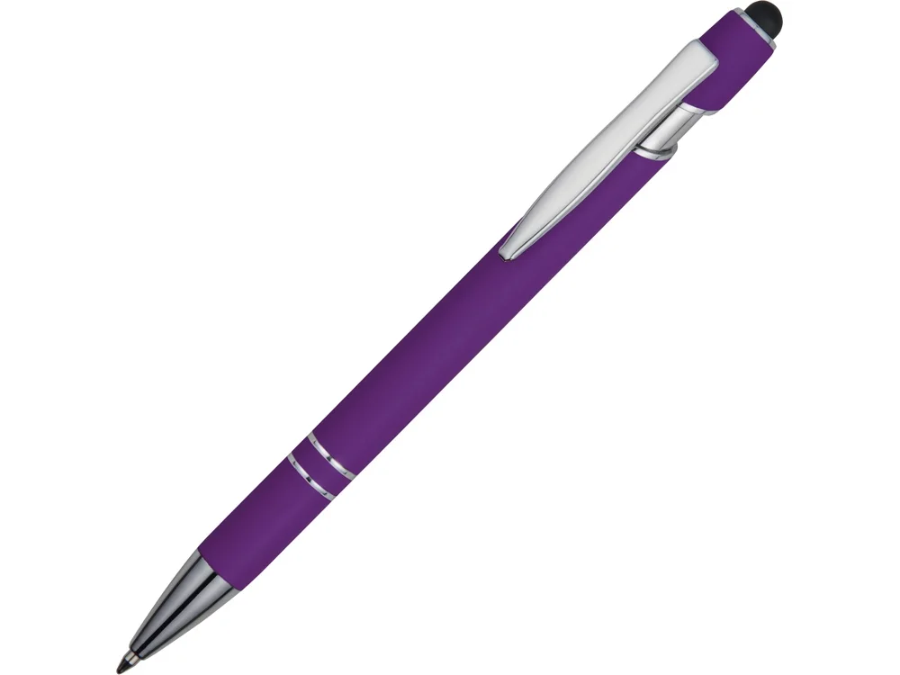 Ручка-стилус металлическая шариковая Sway soft-touch - фото 12