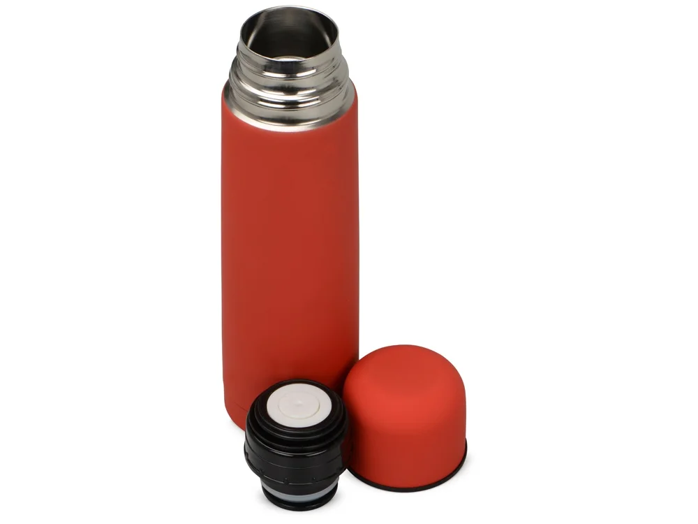 Термос «Ямал Soft Touch» с чехлом, красный матовый, 500 мл - фото 4