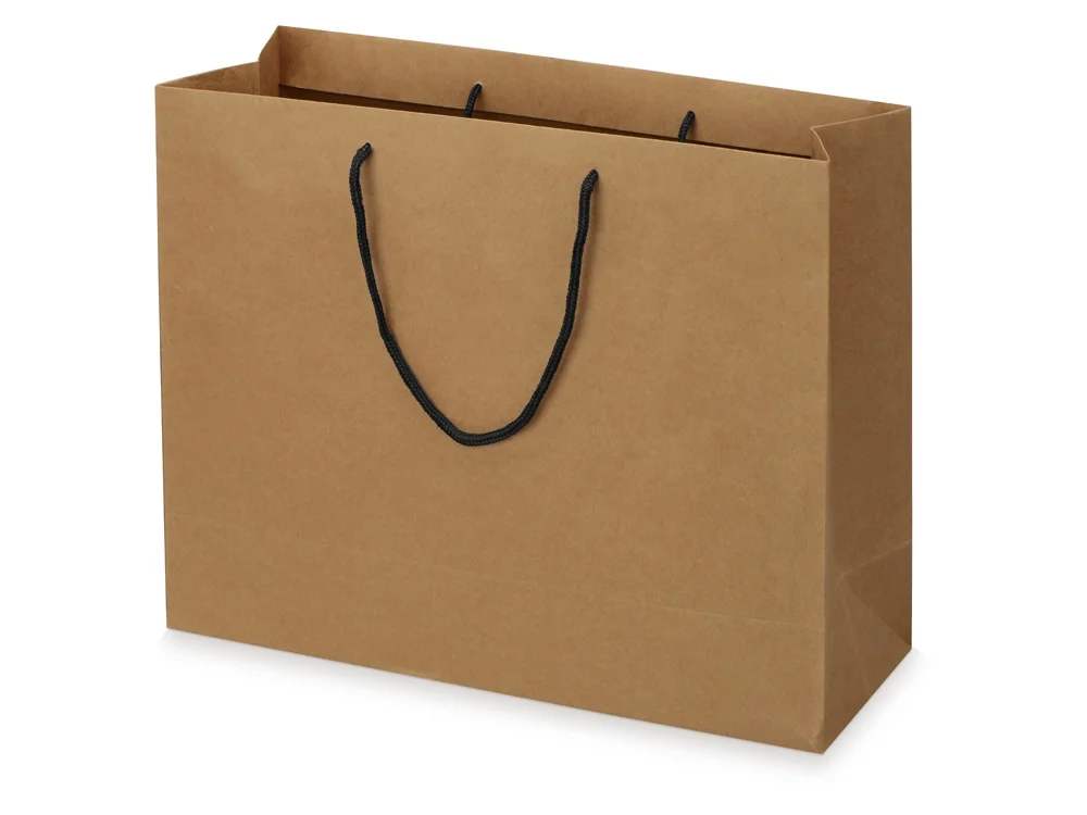 Пакет подарочный Kraft L, крафт