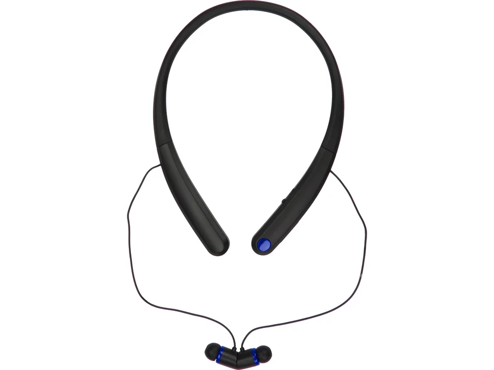 Беспроводные наушники с микрофоном Soundway черный/синий - фото 3