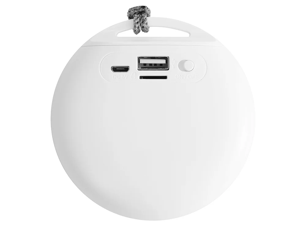 Портативная колонка Tempo белый/серый - фото 2