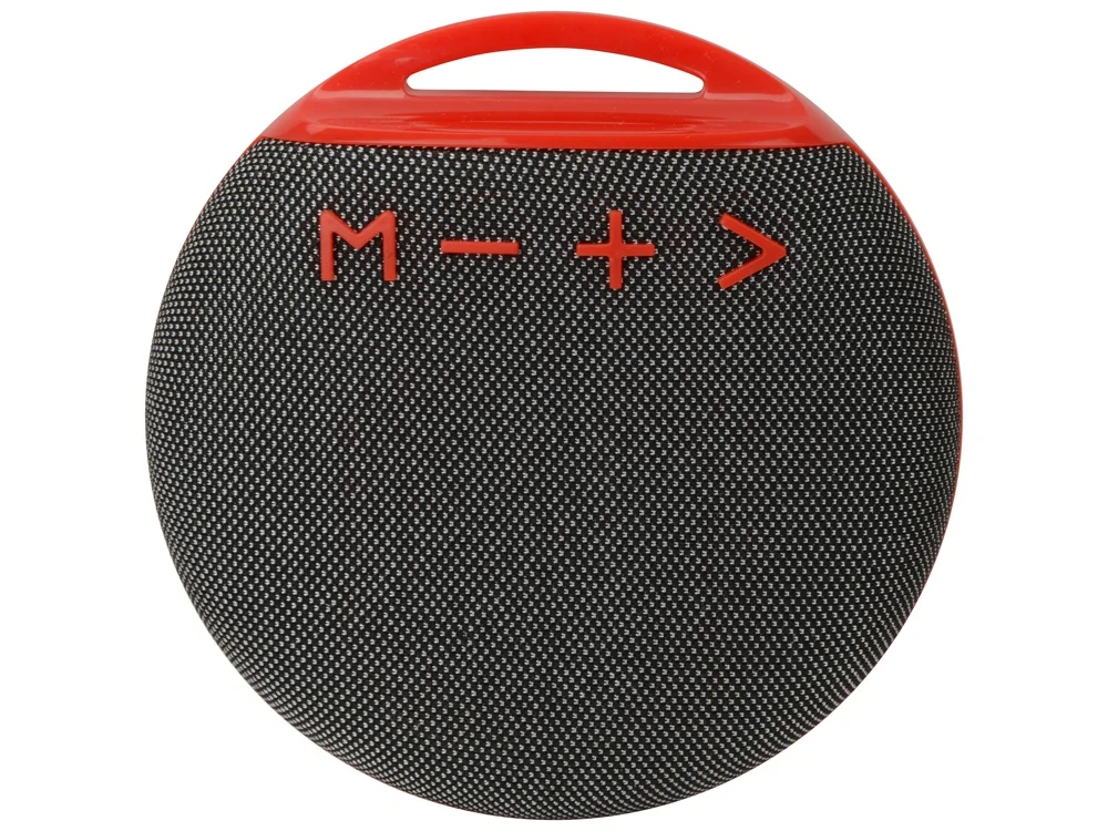 Портативная колонка Tempo красный/серый - фото 2