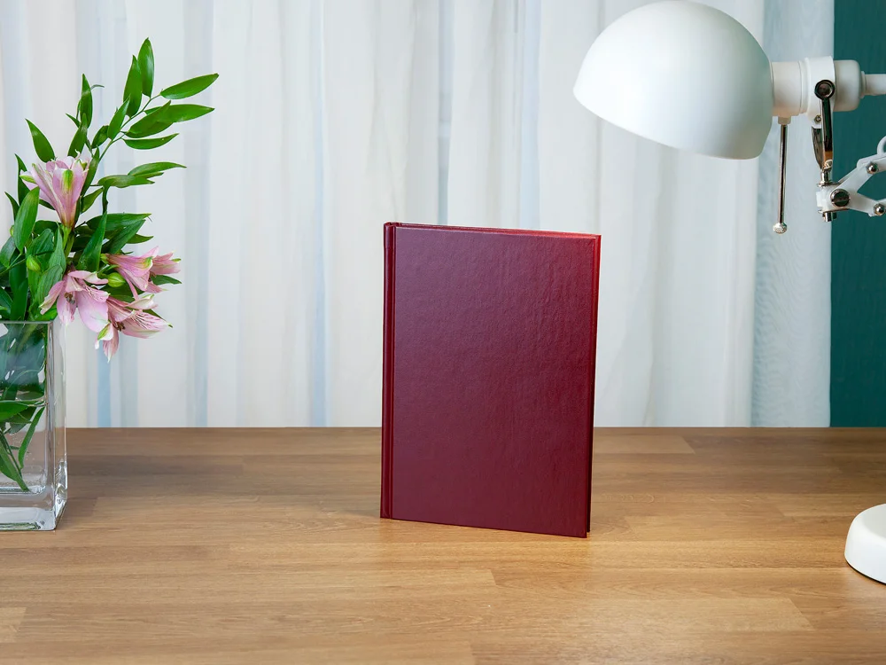 Ежедневник недатированный А5 Ideal New бордовый A5 - фото 4