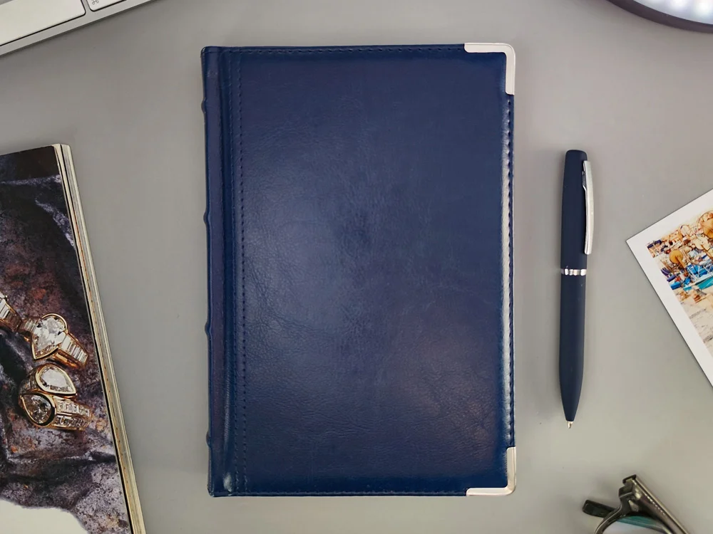 Ежедневник полудатированный А5 Boss синий A5 - фото 12