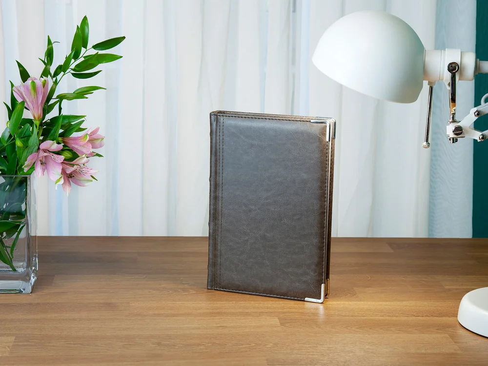 Ежедневник полудатированный А5 Boss серый A5 - фото 11