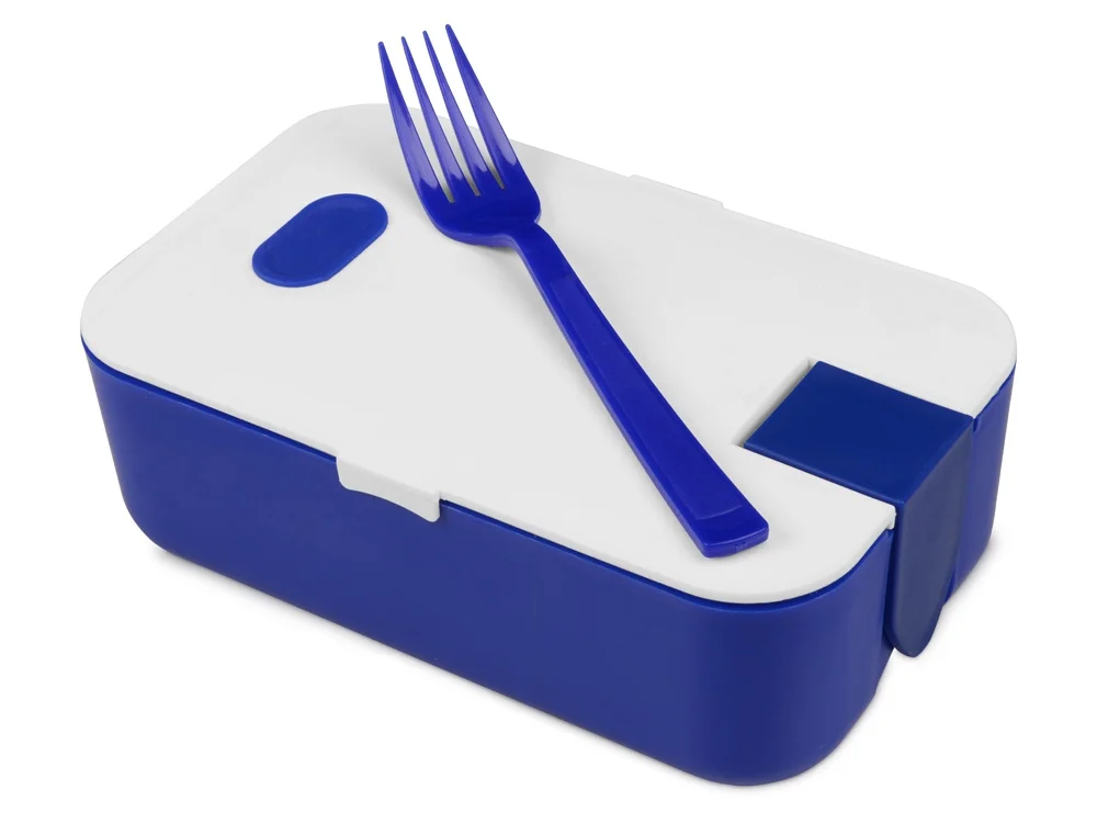 Ланч-бокс «Neo», синий/белый, 1000 мл