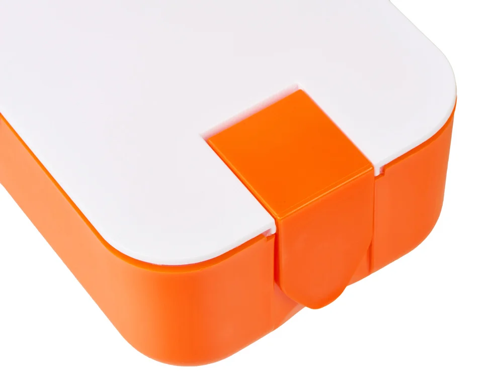 Ланч-бокс Neo оранжевый/белый 1000 мл - фото 3