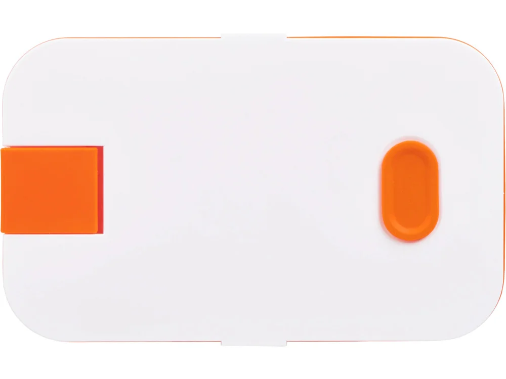 Ланч-бокс Neo оранжевый/белый 1000 мл - фото 6