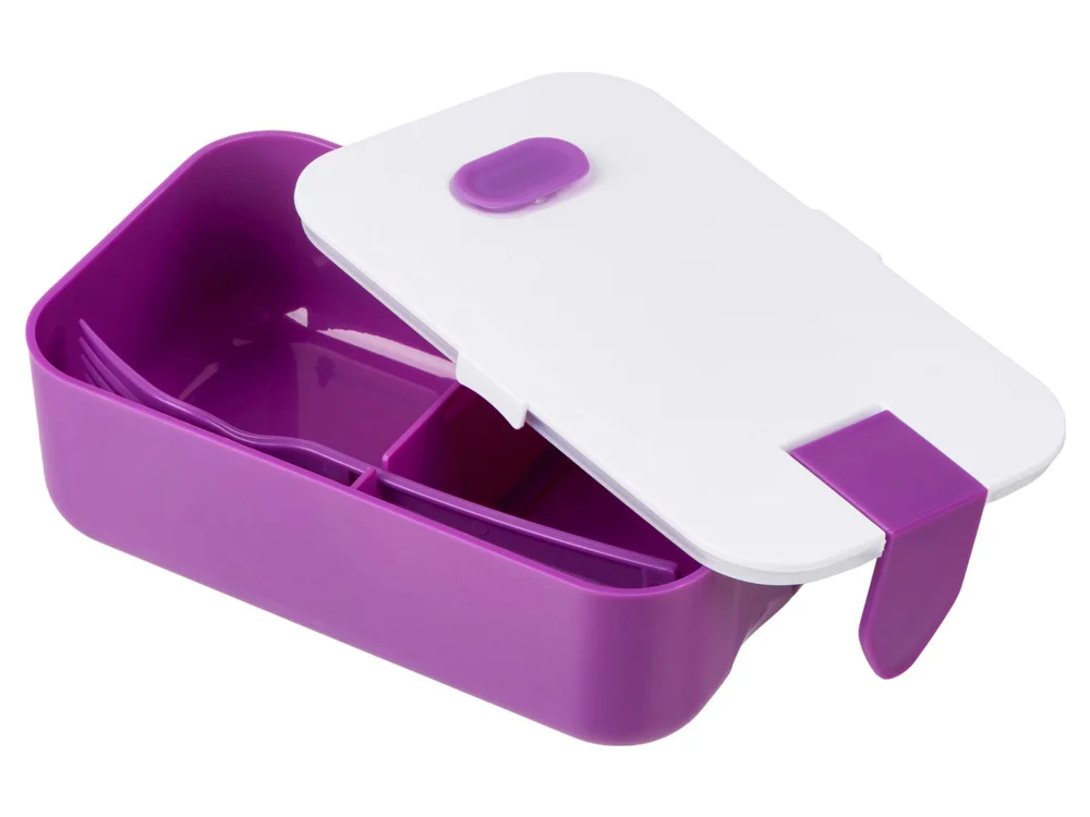 Ланч-бокс Neo фиолетовый/белый 1000 мл - фото 2