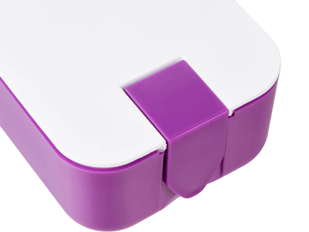 Ланч-бокс Neo фиолетовый/белый 1000 мл - фото 3